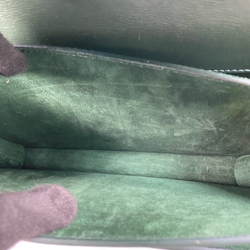 △ Saint Laurent 聖羅蘭 Sunset Green Calfskin Chain Shoulder Bag 綠色小牛皮鏈條肩背袋 -267001391-17