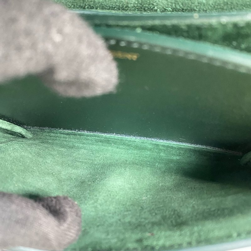 △ Saint Laurent 聖羅蘭 Sunset Green Calfskin Chain Shoulder Bag 綠色小牛皮鏈條肩背袋 -267001391-20