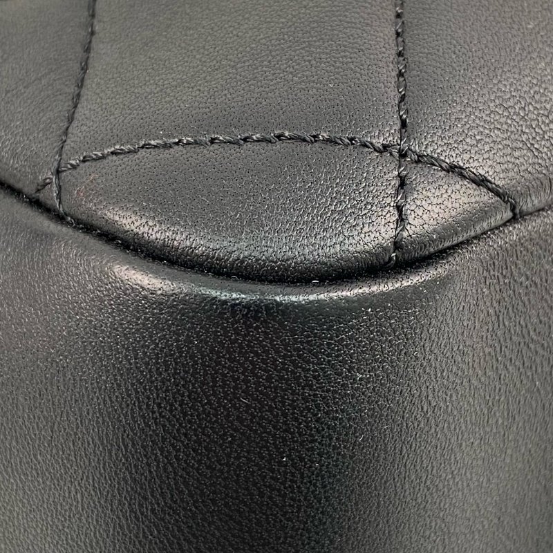 △ Chanel 香奈兒 Black Calfskin Gold Tone Metal Chain Shoulder Bag No.28 AS0773 黑色小牛皮金色金屬鏈條肩背袋 No.28 AS0773 -267001427-8