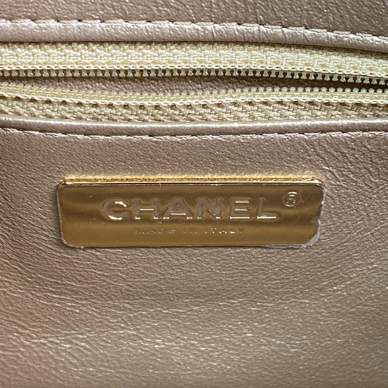 △ Chanel 香奈兒 Black Calfskin Gold Tone Metal Chain Shoulder Bag No.28 AS0773 黑色小牛皮金色金屬鏈條肩背袋 No.28 AS0773 -267001427-14