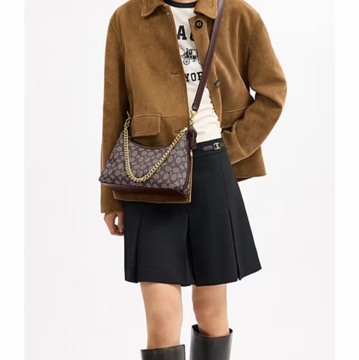 Coach 女士 JULIET 肩背包 25均碼碼27.5cm*10.5cm*11.5cm-4