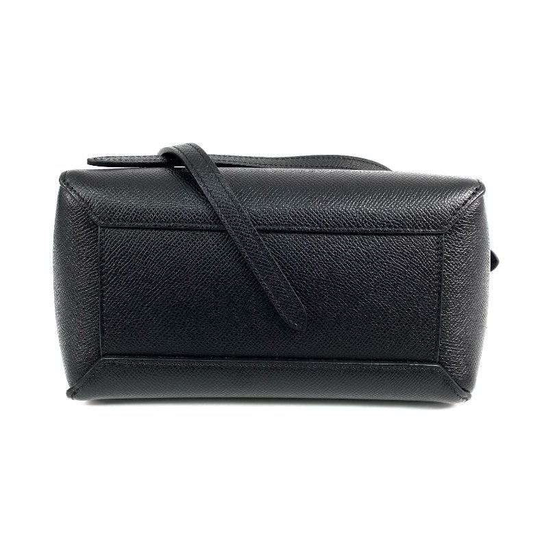 △ Celine 思琳 Nano Belt Bag Black Calfskin 2Way Bag 黑色小牛皮兩用袋 -267001539-5