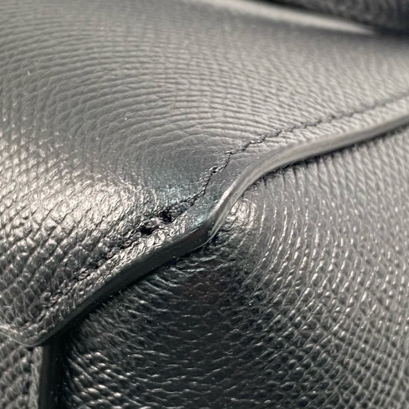 △ Celine 思琳 Nano Belt Bag Black Calfskin 2Way Bag 黑色小牛皮兩用袋 -267001539-9