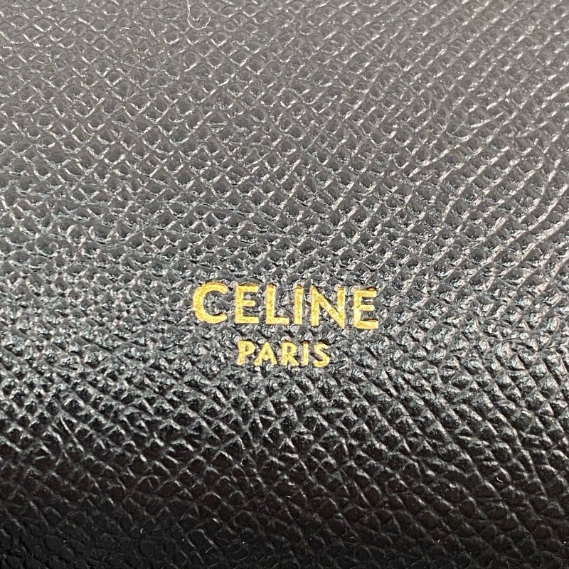 △ Celine 思琳 Nano Belt Bag Black Calfskin 2Way Bag 黑色小牛皮兩用袋 -267001539-12