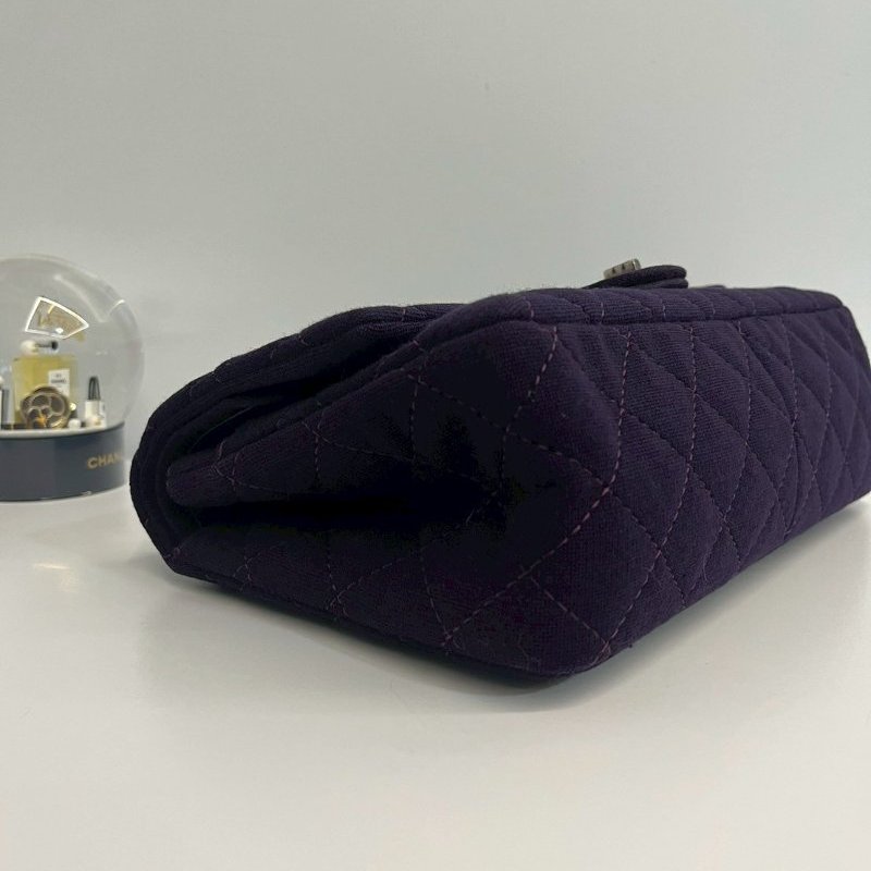 Chanel 2.55 中號 斜背包 複古銀釦-4