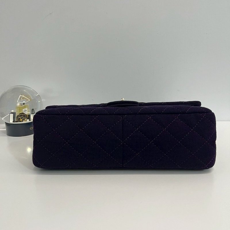 Chanel 2.55 中號 斜背包 複古銀釦-6