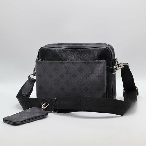 LOUIS VUITTON Trio三合一黑武士郵差包