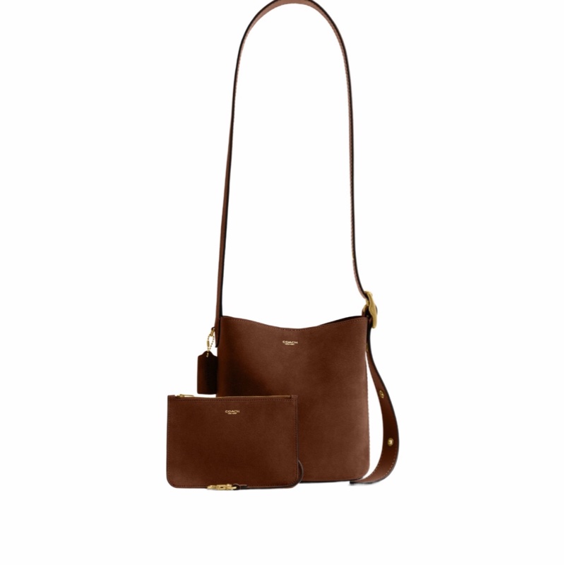 Coach 女士 BLEECKER 水桶包 21均碼碼21cm*12cm*21.5cm-0