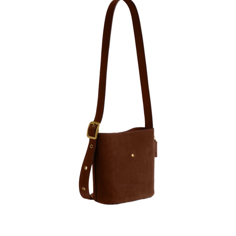 Coach 女士 BLEECKER 水桶包 21均碼碼21cm*12cm*21.5cm-4