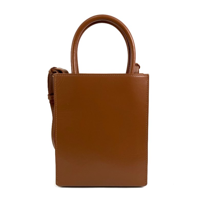 △ Loewe 羅意威 Brown Calfskin 2Way Bag 啡色小牛皮兩用袋 -267001428-1