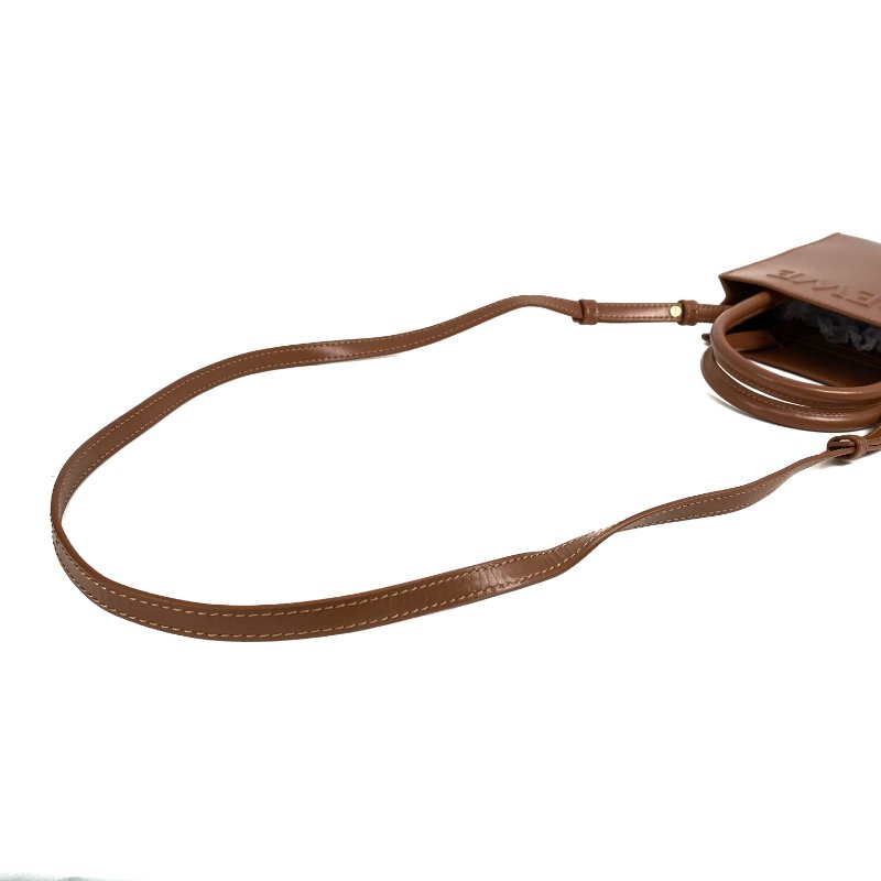 △ Loewe 羅意威 Brown Calfskin 2Way Bag 啡色小牛皮兩用袋 -267001428-7