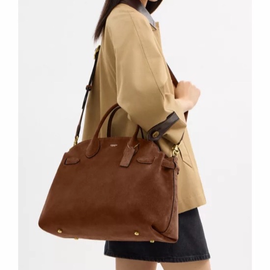 Coach 女士 雙提手單肩包均碼碼40cm*15.24cm*29.21cm-4