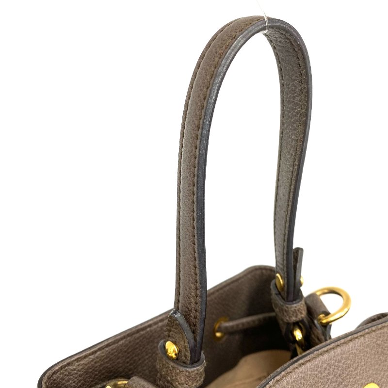 ☆ Gucci 古馳 Brown Beige Coated Canvas GG Monogram 2 Way Bag 啡色米色塗層帆布GG經典花紋兩用袋 - 267001433-6
