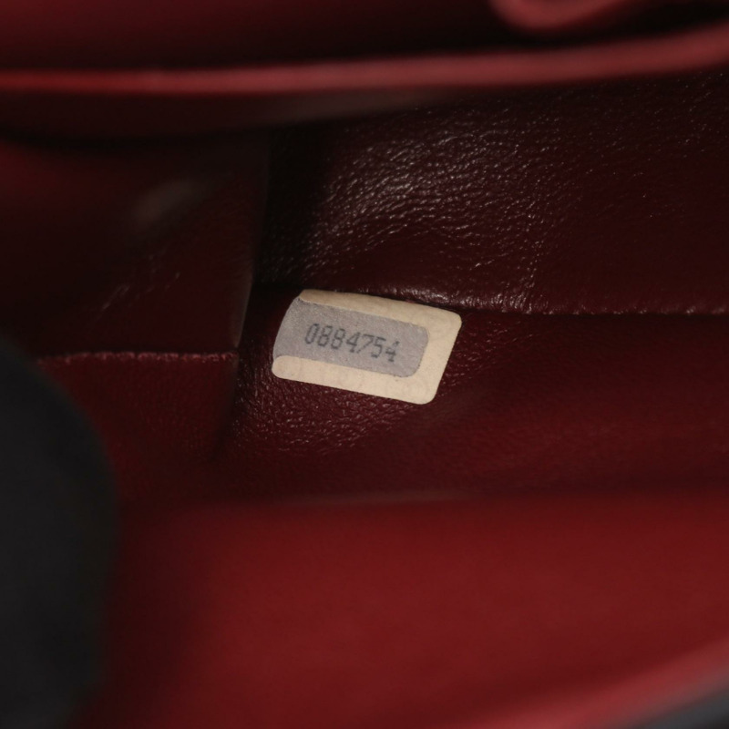 香奈兒 (CHANEL) Matelasse W 翻蓋鏈條單肩包，羊皮材質，黑色，二手，女士款，金色五金-4