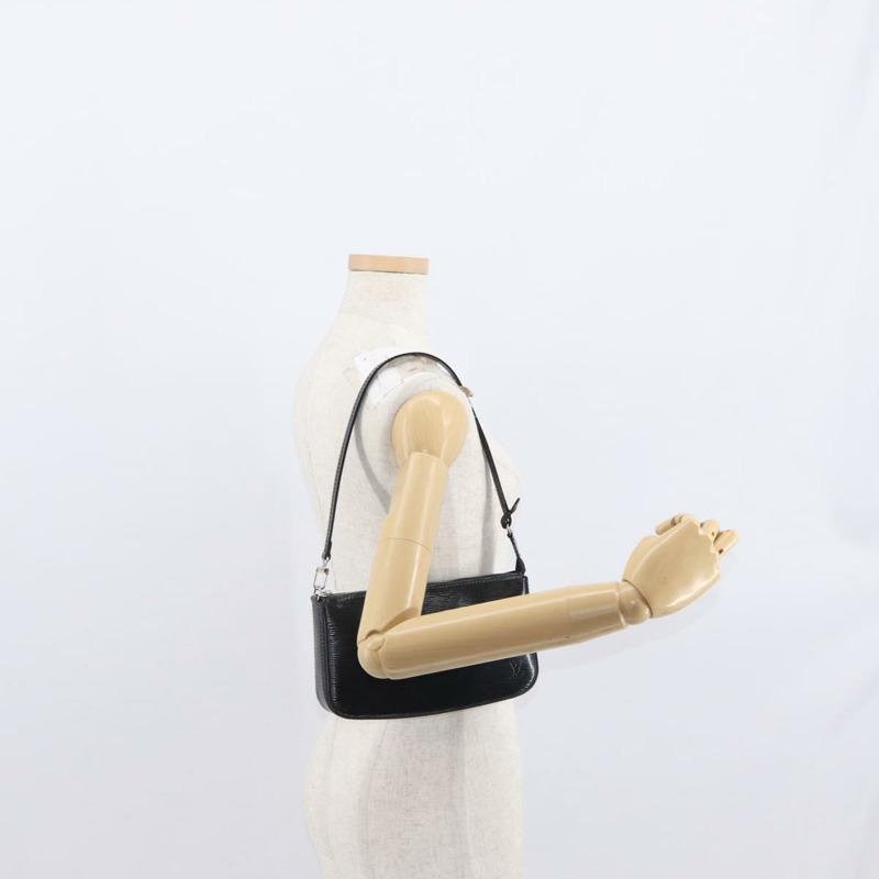 【日本直送】路易威登 Epi 電動手拿包配件袋黑色 M4080N Auth SW1783-20