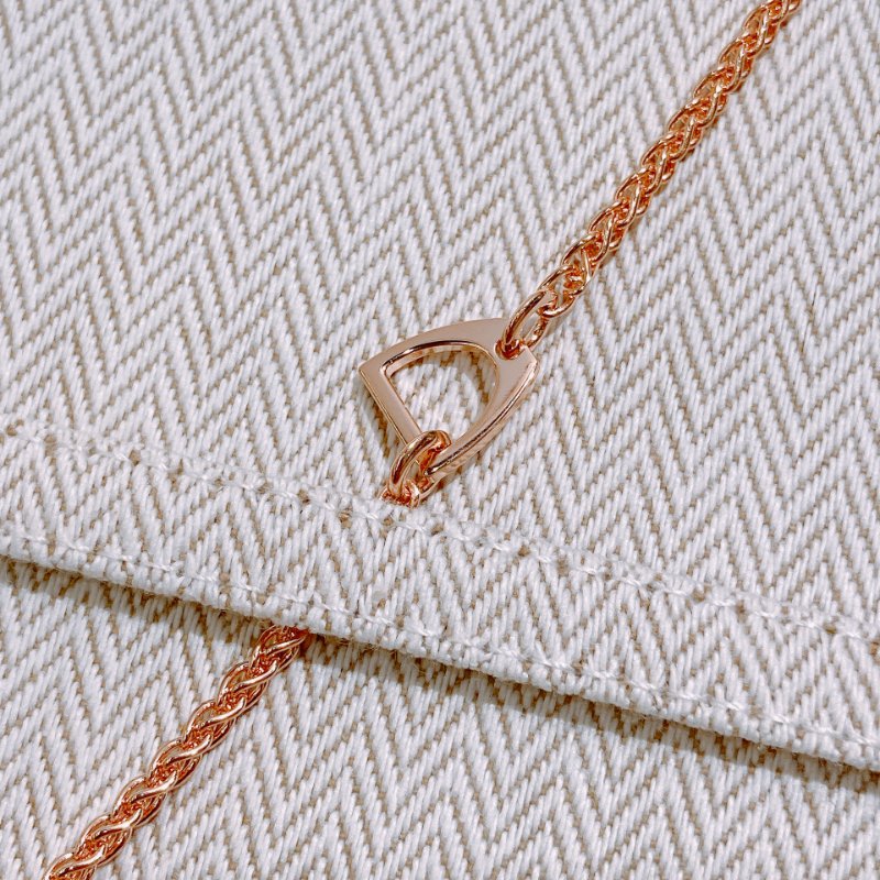 TW4736 Hermes 愛馬仕新款小馬項鍊 Tonnere Necklace-5