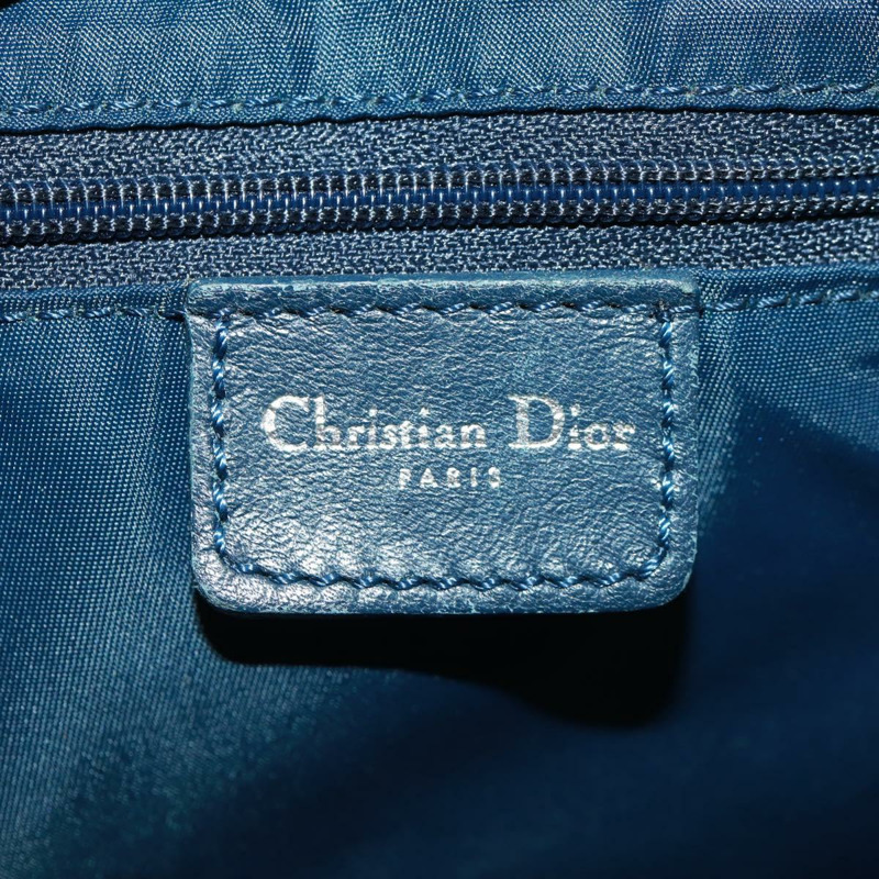 【日本直送】Christian Dior Trotter帆布手提包 海軍藍 銀色 正品 ki6384-16