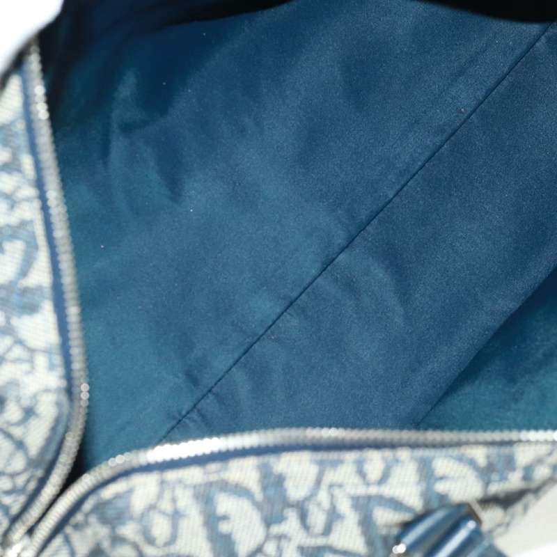 【日本直送】Christian Dior Trotter帆布手提包 海軍藍 銀色 正品 ki6384-17