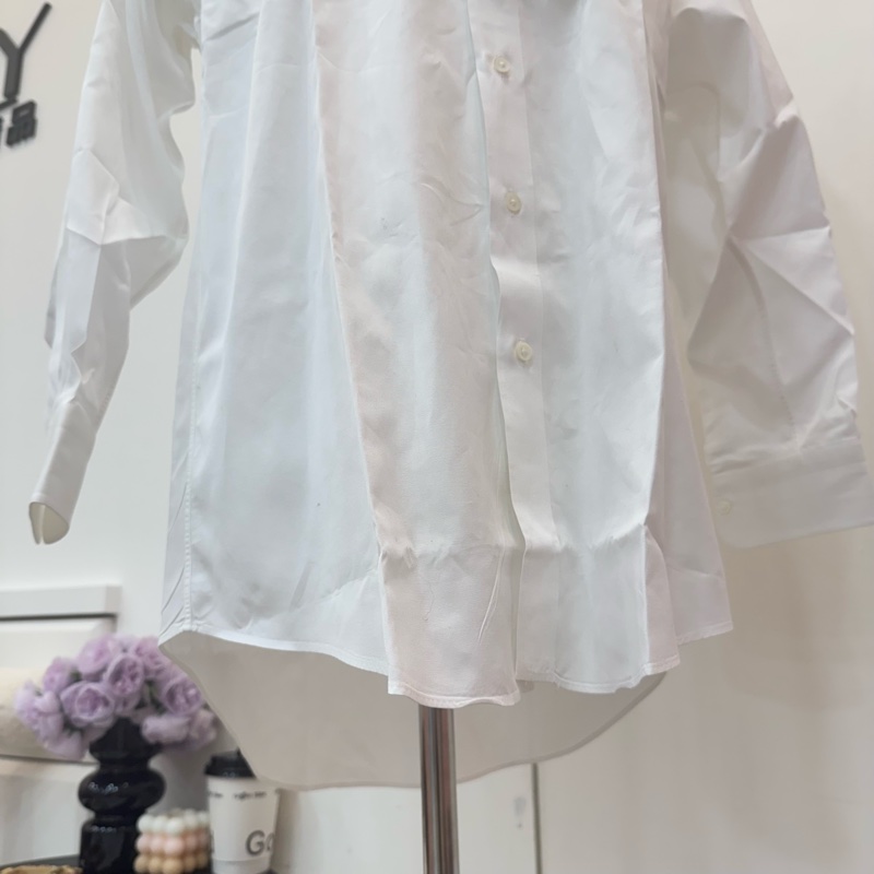 Burberry 白色襯衫👔 Vintage 二手 中古-6