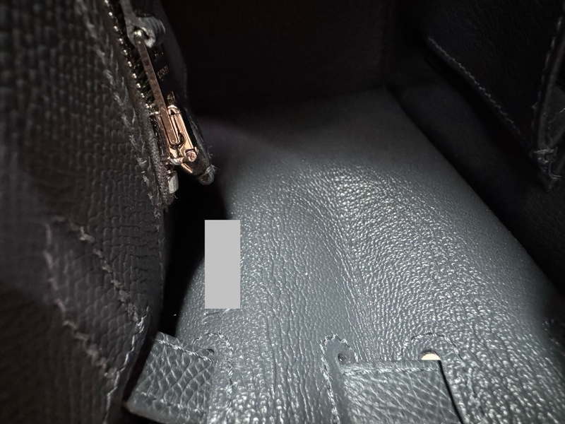 Kelly 25外縫鴛鴦釦石板灰-8