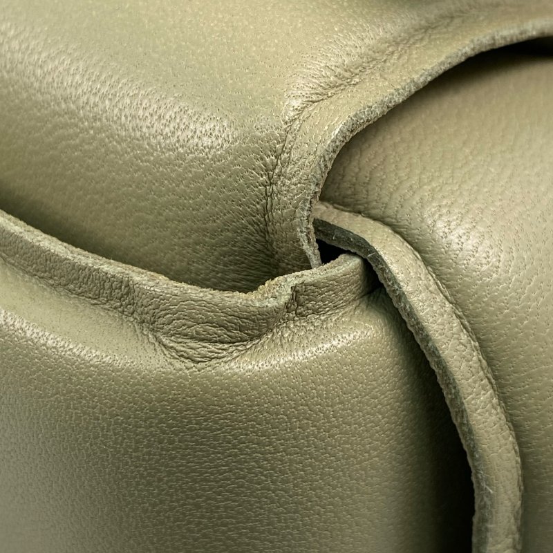 ☆ Bottega Veneta 寳緹嘉 Grey Green Sheepskin Padded Cassette Shoulder Bag 灰綠色羊皮肩背袋 - 267001331-9