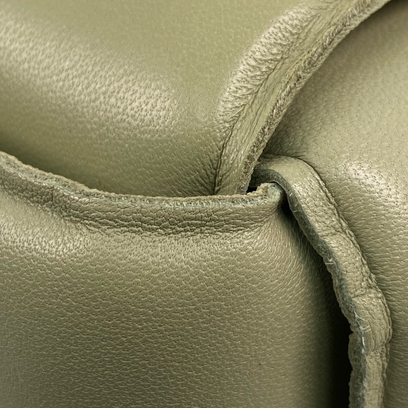 ☆ Bottega Veneta 寳緹嘉 Grey Green Sheepskin Padded Cassette Shoulder Bag 灰綠色羊皮肩背袋 - 267001331-11