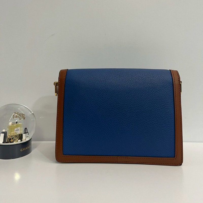 Louis Vuitton LV Dauphine 達芙妮 拼藍色斜背包-1