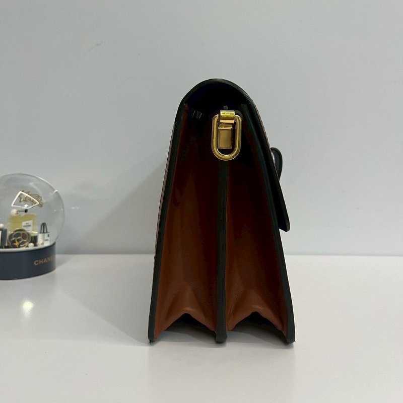 Louis Vuitton LV Dauphine 達芙妮 拼藍色斜背包-2