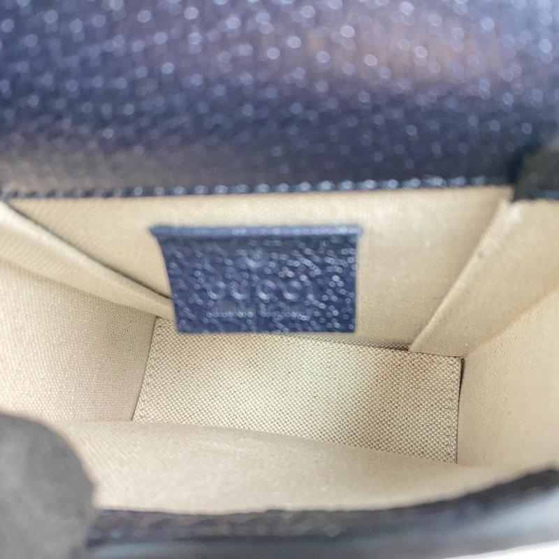 ☆Gucci古馳 Beige, Navy Coated Canvas GG Monogram Shoulder Bag 625615 米色, 深藍色塗層帆布 GG花紋肩背袋 625615 -267001483-14