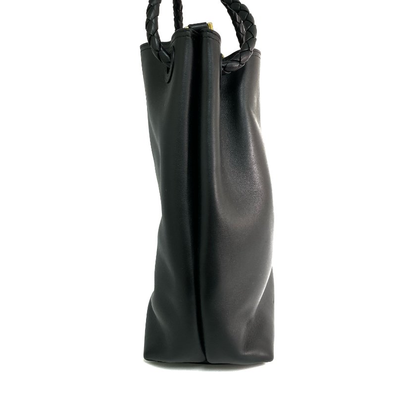 △ Bottega Veneta 寶緹嘉 Andiamo Black Calfskin Bucket Bag 黑色小牛皮水桶袋 -267000150-3
