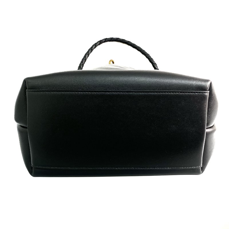 △ Bottega Veneta 寶緹嘉 Andiamo Black Calfskin Bucket Bag 黑色小牛皮水桶袋 -267000150-5