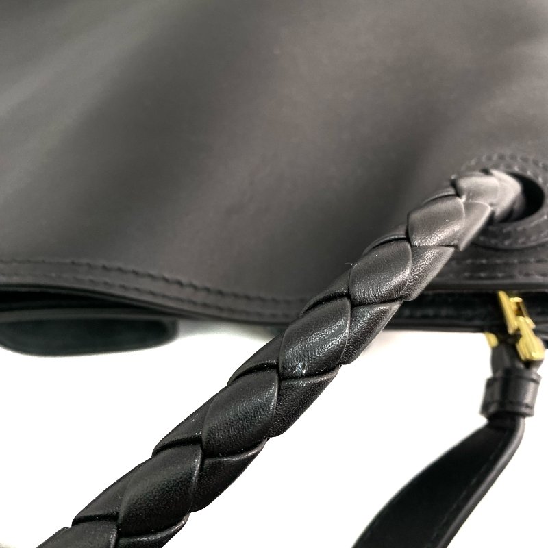 △ Bottega Veneta 寶緹嘉 Andiamo Black Calfskin Bucket Bag 黑色小牛皮水桶袋 -267000150-21