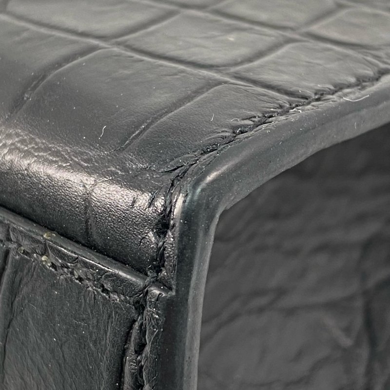 ☆ Saint Laurent 聖羅蘭 Black Calfskin Kate Tassel Chain Shoulder Bag 黑色小牛皮鏈條肩背袋 - 267001751-12