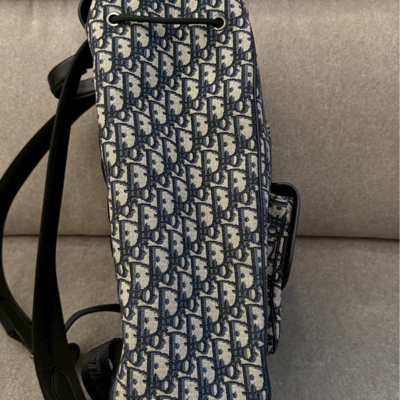 DIOR老花馬鞍後背包-2