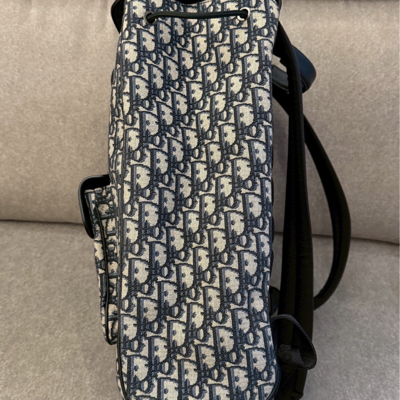 DIOR老花馬鞍後背包-3