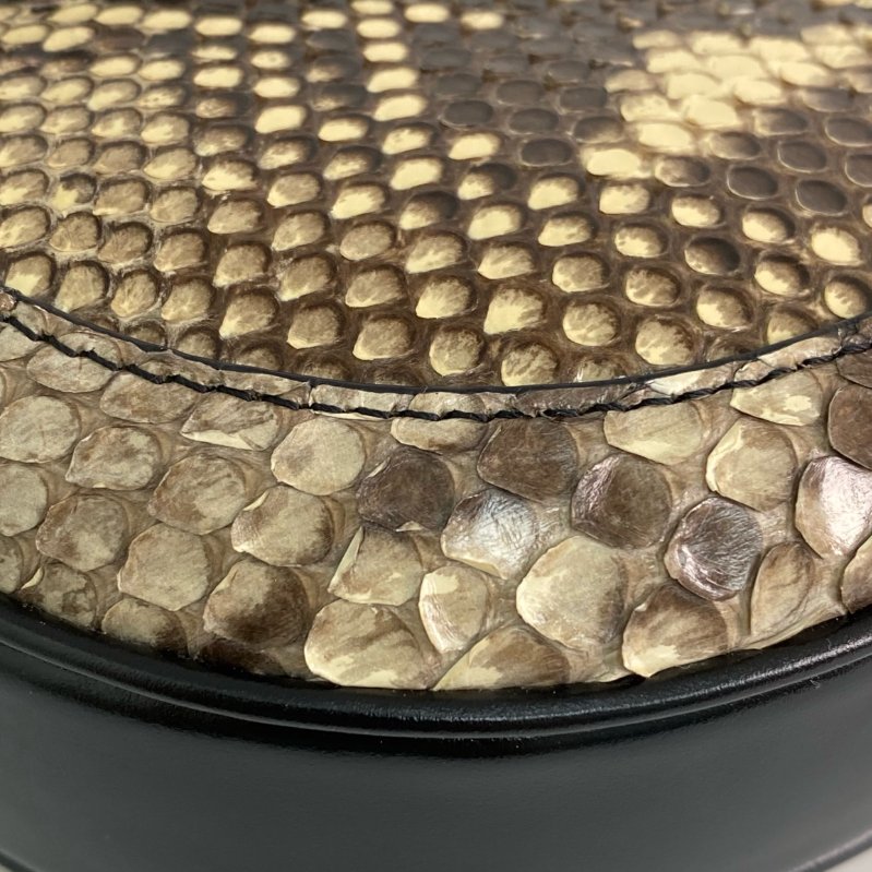 ☆Celine思琳 Besace 16 Brown, Black Python Skin, Calfskin Shoulder Bag 啡色,黑色蛇皮,小牛皮肩背袋 -267001749-6