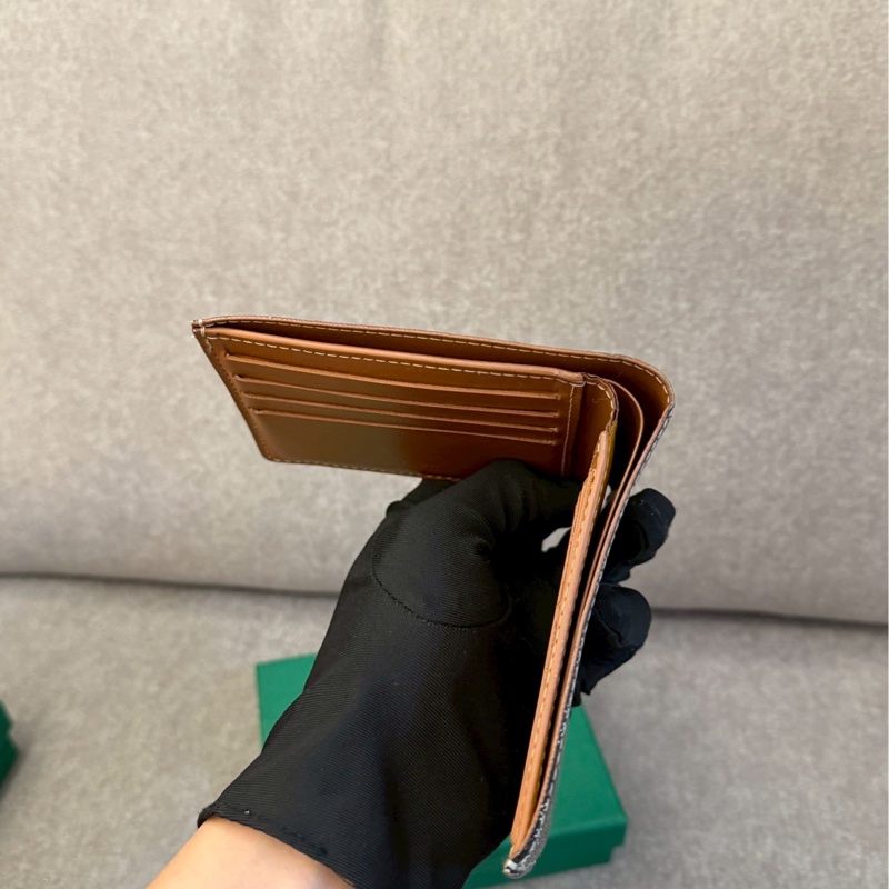 GOYARD黑棕八卡短夾-3