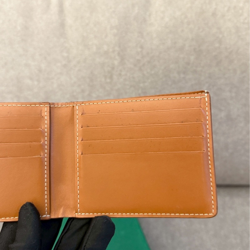 GOYARD黑棕八卡短夾-4