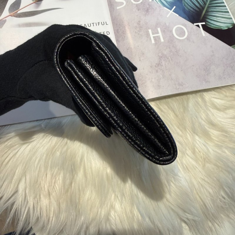 全新 香奈兒經典CF金釦長夾-3