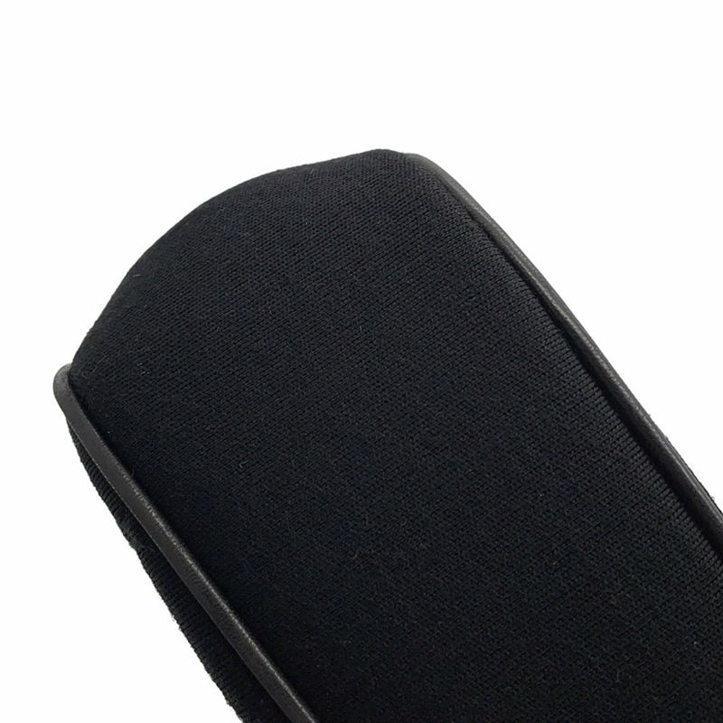 香奈兒 Matelasse 2.55 棉手提包，黑色，女士-8