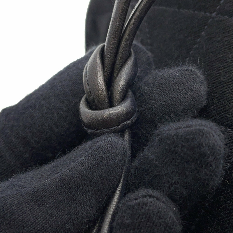 香奈兒 Matelasse 2.55 棉手提包，黑色，女士-9