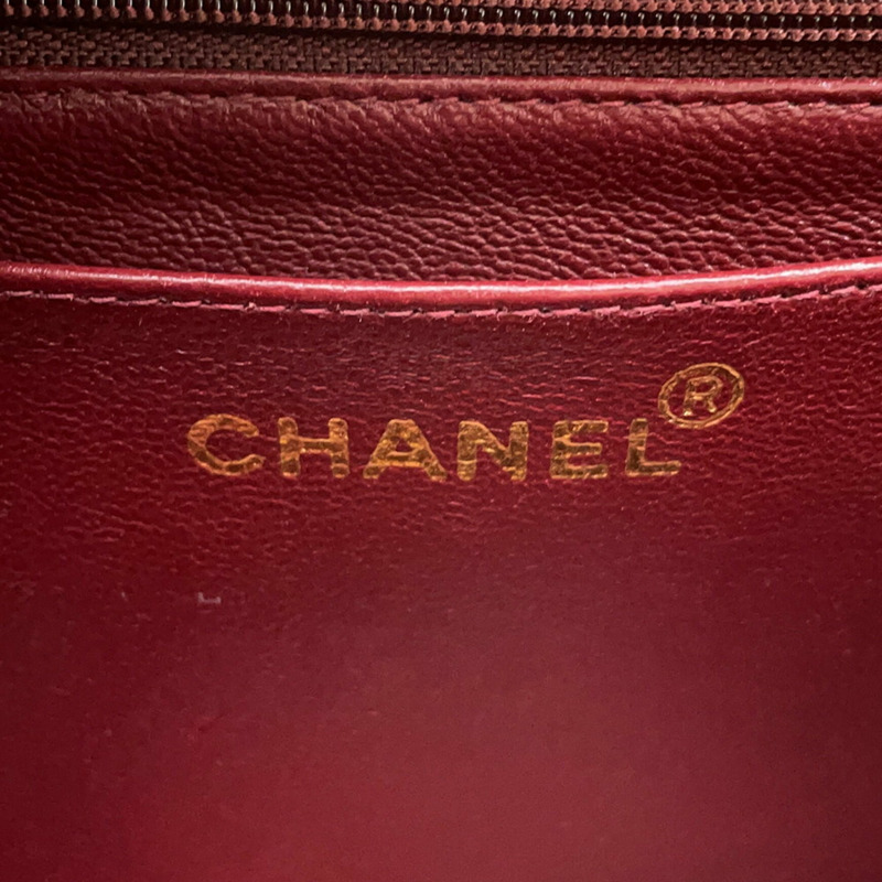 香奈兒 Matelasse 2.55 棉手提包，黑色，女士-12