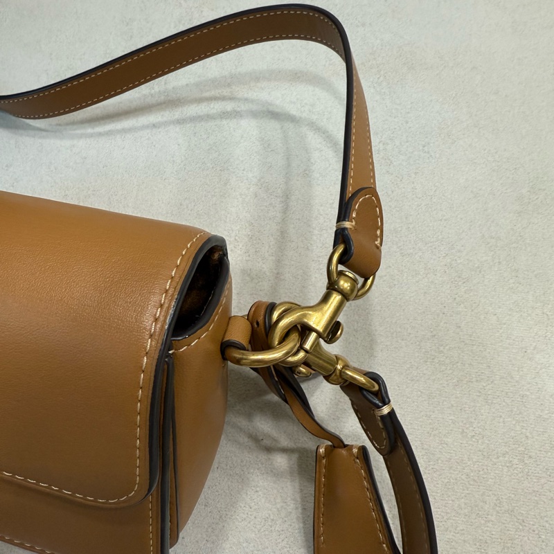Coach studio 20 baguette 法棍包 腋下包 light camel 駝色-21