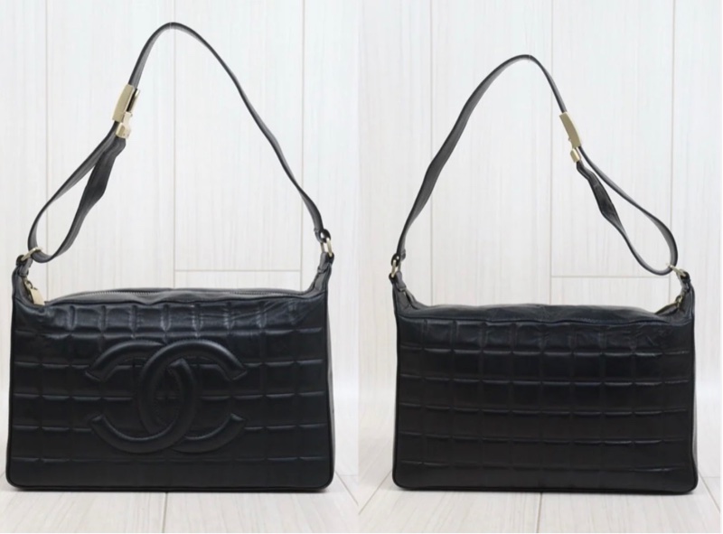 「JL精品代購」9新 Chanel 香奈兒冰格腋下包Jennie同款-2