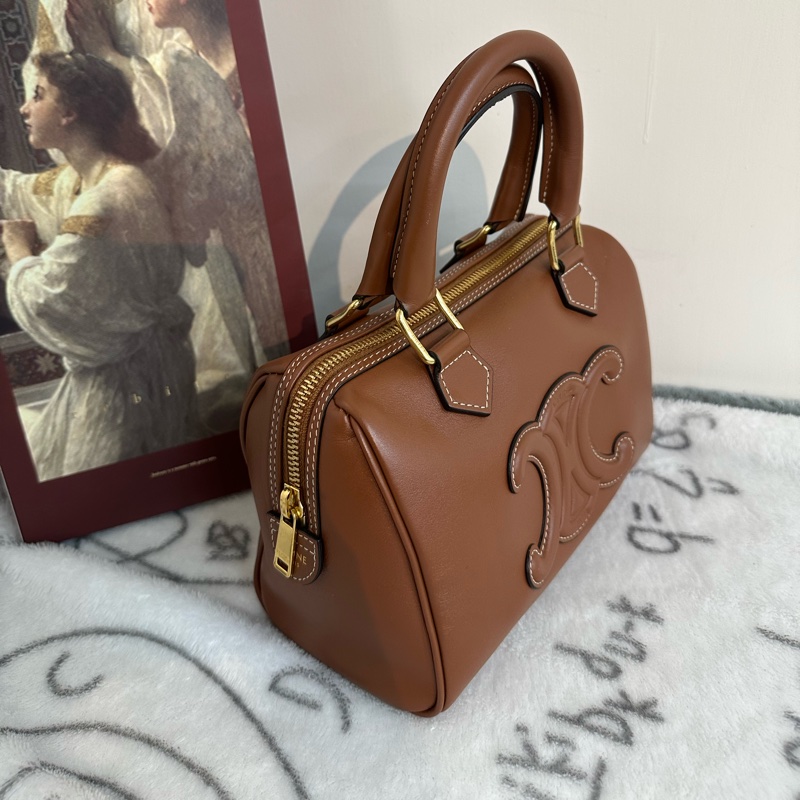 【99新】Celine Small Boston Cuir Triomphe 手提包-1