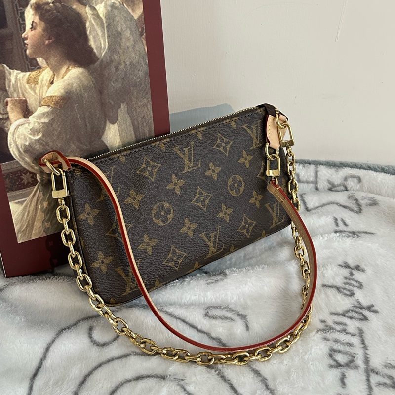 【99🆕】Louis Vuitton LV 老花腋下 大麻將單肩包-0