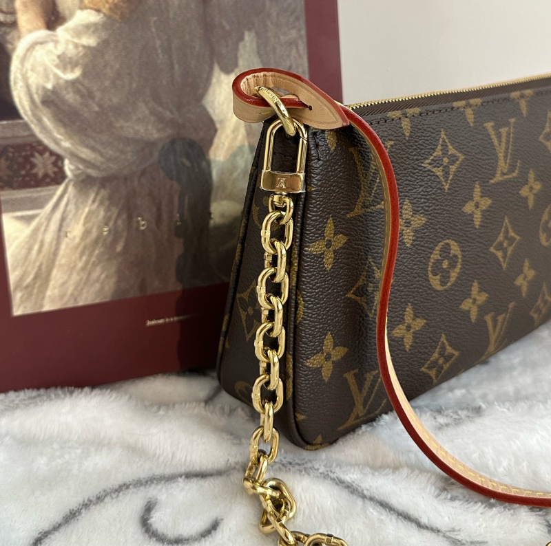 【99🆕】Louis Vuitton LV 老花腋下 大麻將單肩包-1