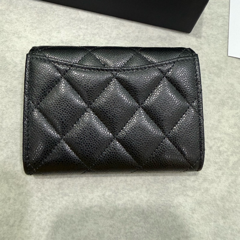 全新 全配 Chanel 香奈兒 雙層卡包 錢包 卡夾-6