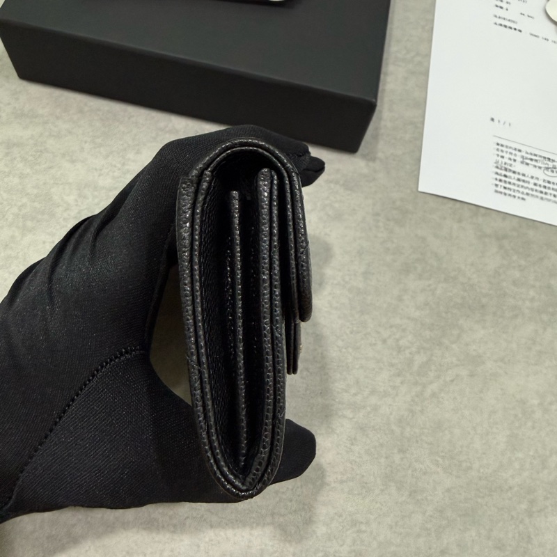 全新 全配 Chanel 香奈兒 雙層卡包 錢包 卡夾-8