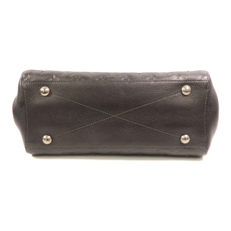 LOUIS VUITTON Monogram Empreinte Montaigne BB銀扣手挽肩背兩用袋-3